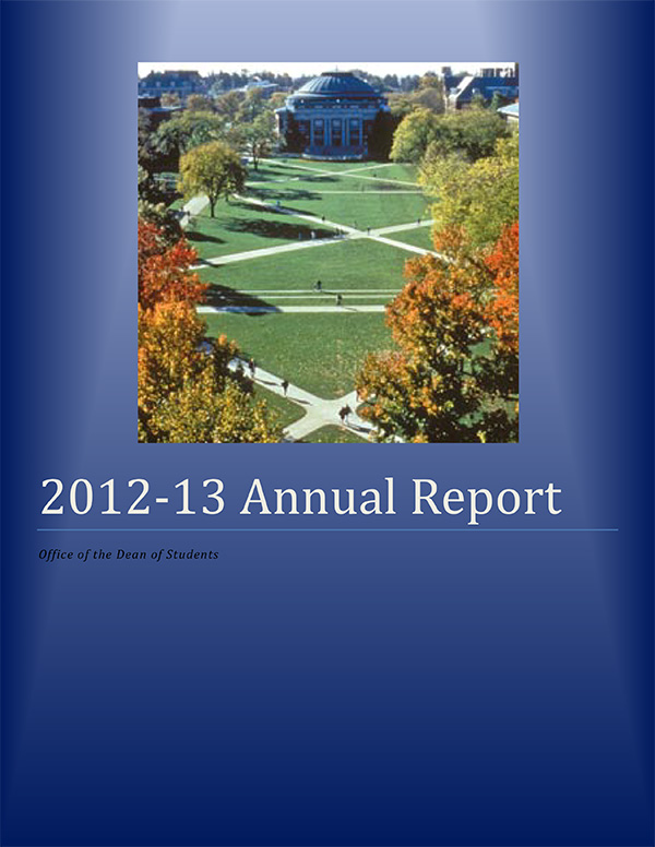 2012-2013 Annual Report cover image